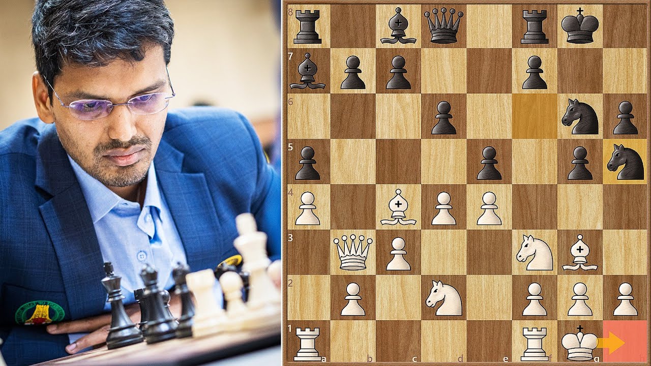This Weird Move Makes All The Difference || Abdusattorov vs Harikrishna || Chess Olympiad (2022)