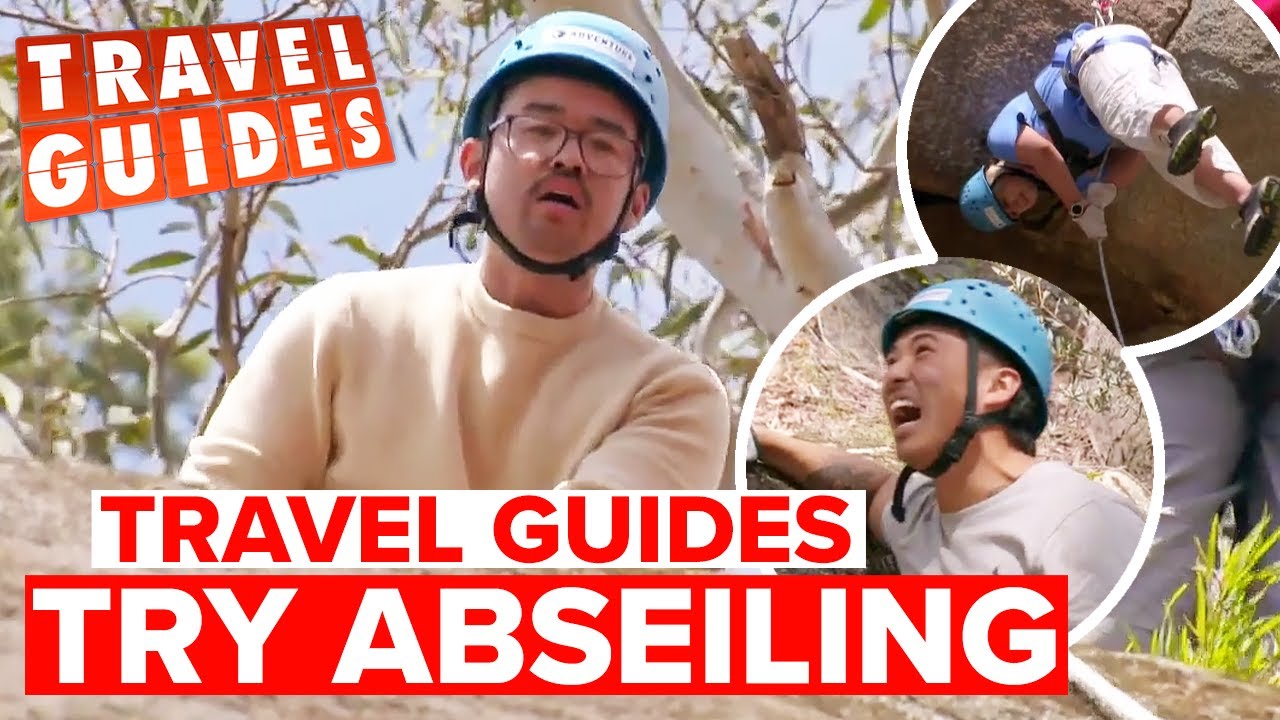 The Guides give forward-facing abseiling a crack at Beechworth Historic Park | Travel Guides