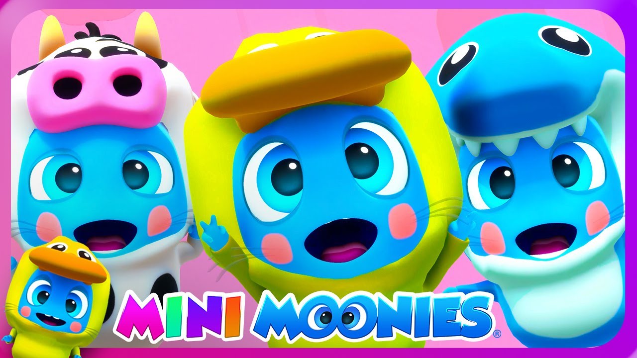 Incredible compilation with songs for kids & Nursery Rymes by The Mini Moonies