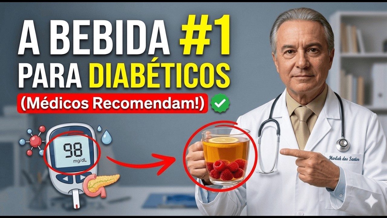 A BEBIDA Número 1 Para DIABÉTICOS (Médicos Recomendam!)