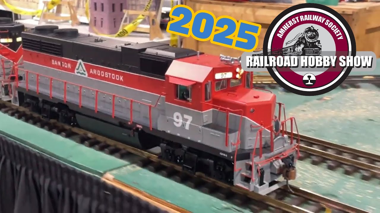 Amherst Railway Society hobby show at the Big E (January 2025)
