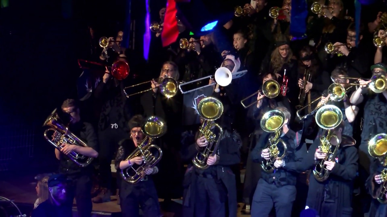 Guuggemusig Schlochthüüler Neuechöuch an der Grizzly Night 02.02.2019 in der Festhalle Sempach-Stadt