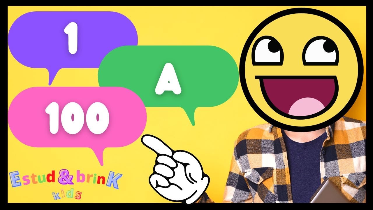 Contando os NÚMEROS de 1 a 100