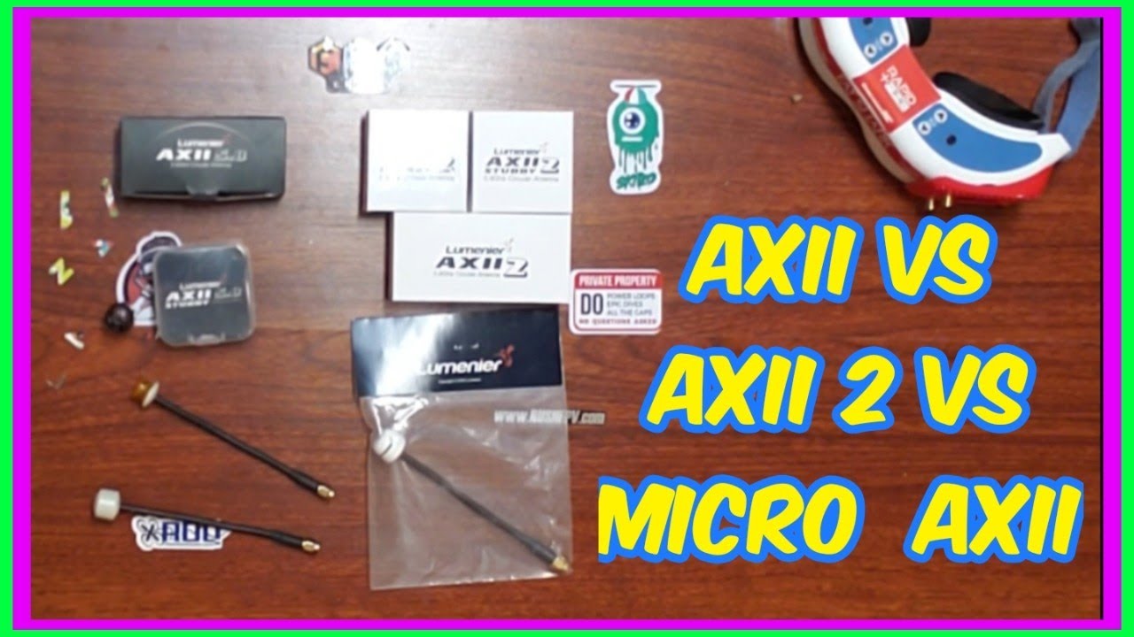 AXII 2 Review and DVR Comparison to Micro AXII and AXII.