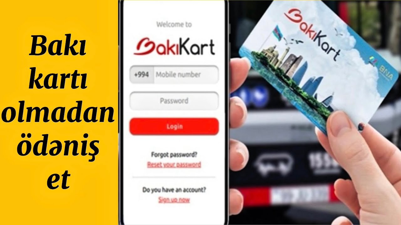 BirBank ilə Bakı kartının balansın artır / Bakı kartı olmadan ödəniş et / QR bilet / BakuBus
