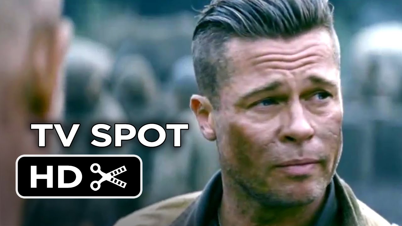 Fury TV SPOT - Last Mission (2014) - Brad Pitt, Logan Lerman War Movie HD