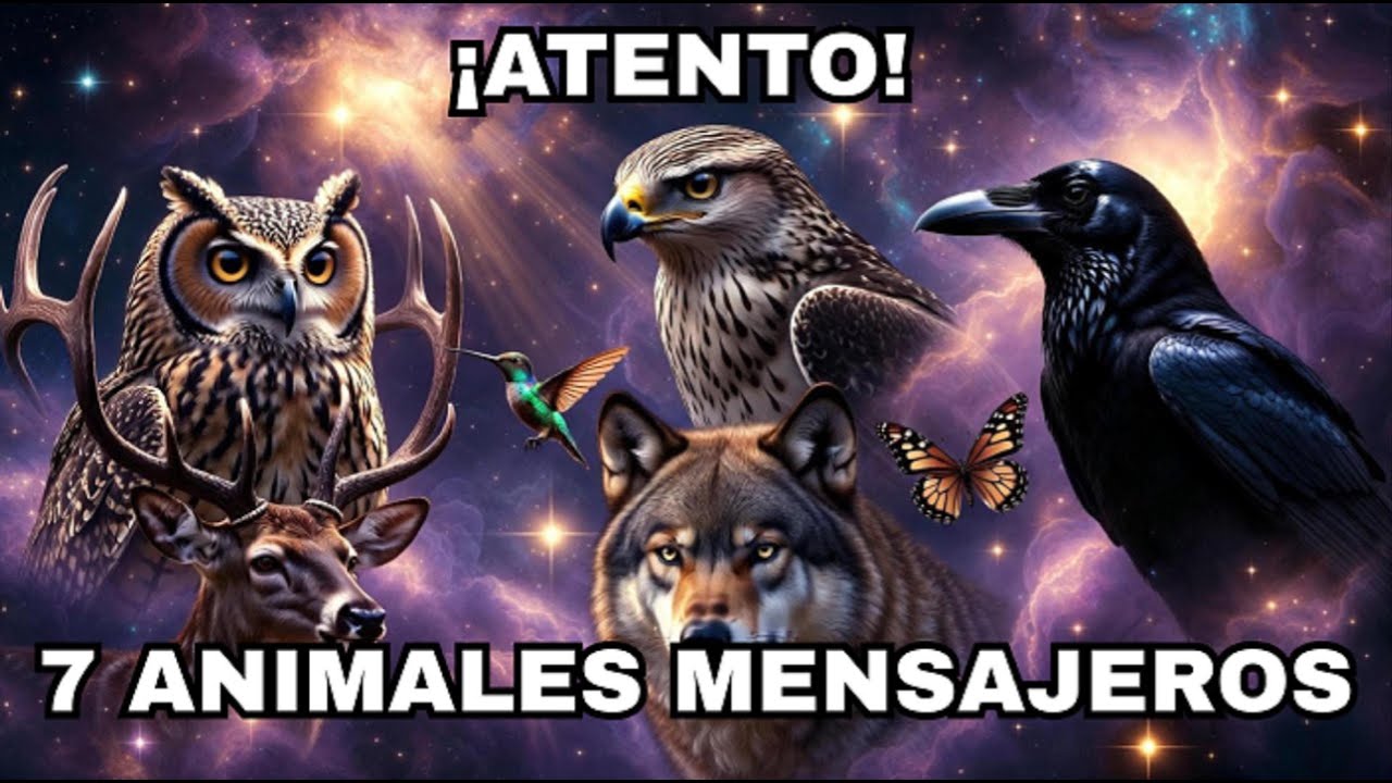 ¡LOS 7 ANIMALES MENSAJEROS QUE EL UNIVERSO ENVÍA CUANDO ALGO GRANDE ESTÁ POR LLEGAR A TU VIDA!
