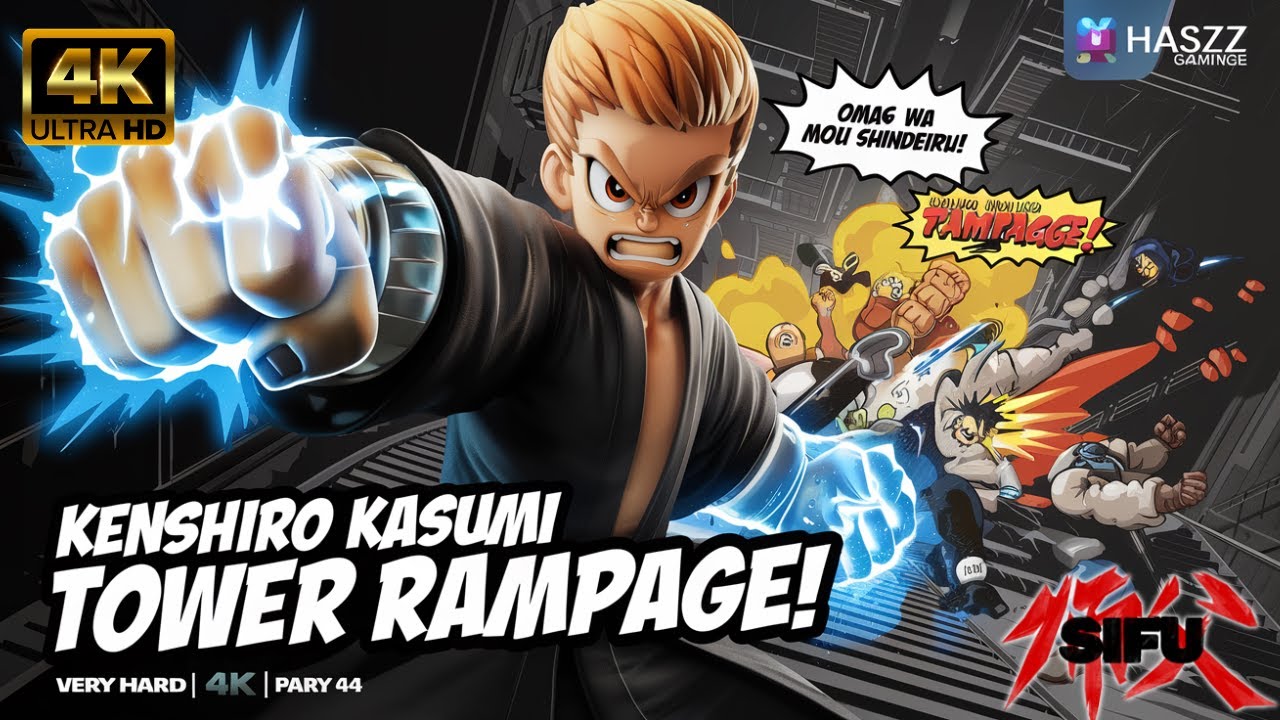 SIFU x Kenshiro Kasumi: Tower Rampage – Drug Thugs, Freaks & Bouncers Obliterated!