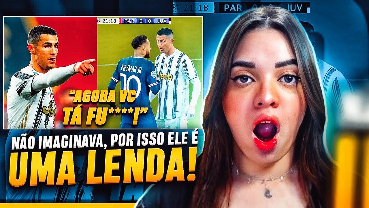 REAGINDO a O QUE ACONTECE SE IRRITAR O CRISTIANO RONALDO? - Gustavo Marques