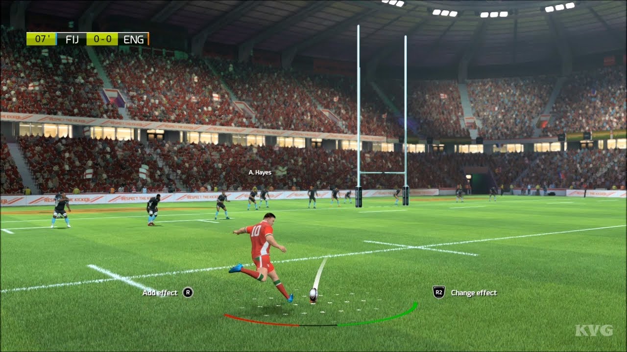Rugby 20 - Fiji vs England - Gameplay (PS4 HD) [1080p60FPS]