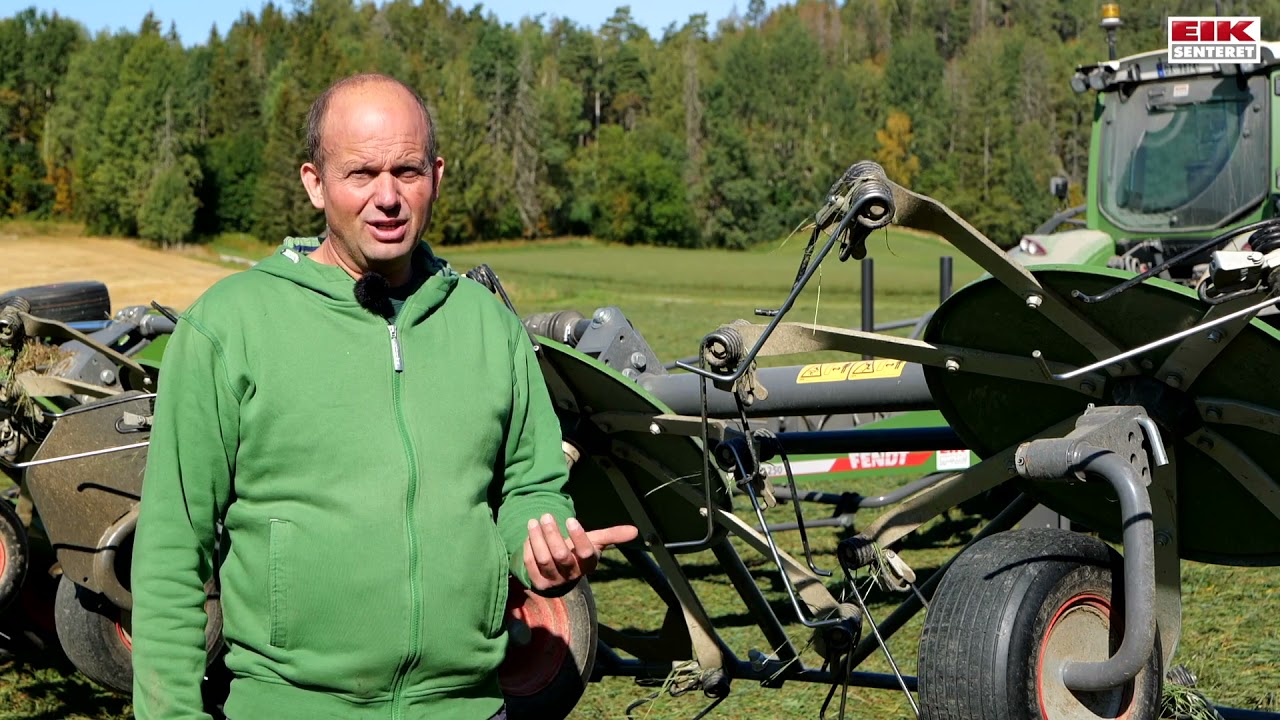 Fendt grasutstyr på Hesle Gård