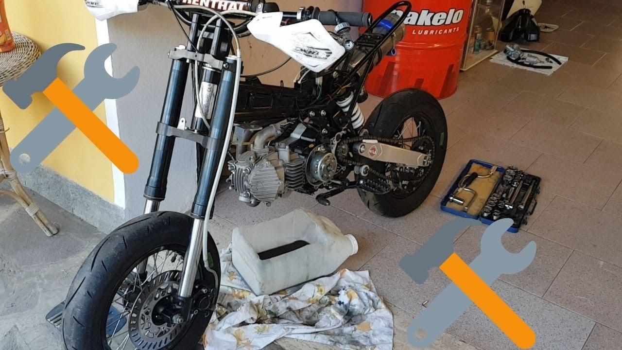 Primi Lavori Sulla Pit Bike 150!