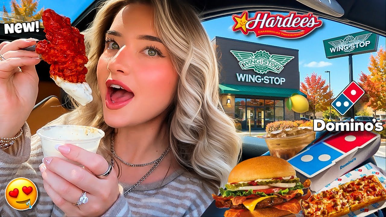Trying NEW Fast Food Menu Releases For 24 HOURS!