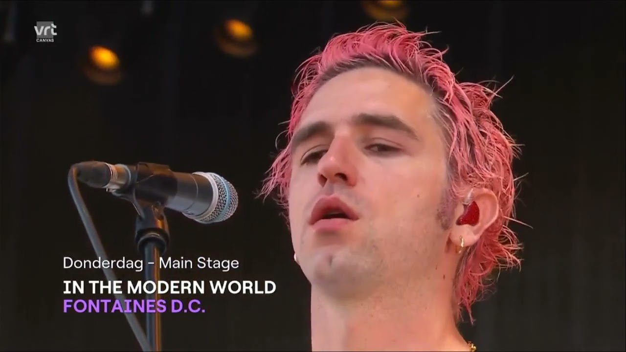 Fontaines DC - In The Modern World Live Rock Werchter #RW25