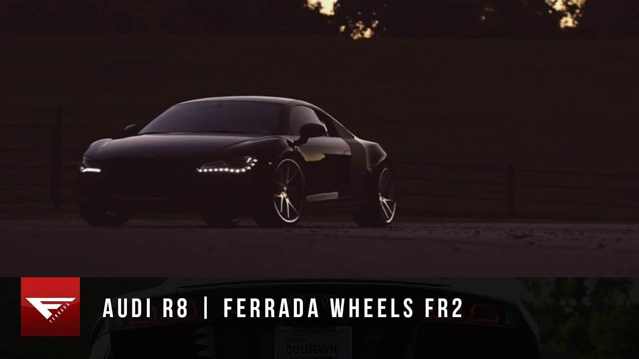 2012 Audi R8 | Ferrada Wheels FR2 Machine Silver