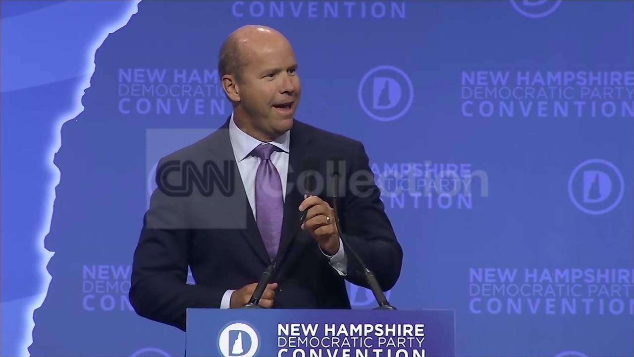 John Delaney at the CNN Democratic town hall in New Hampshire