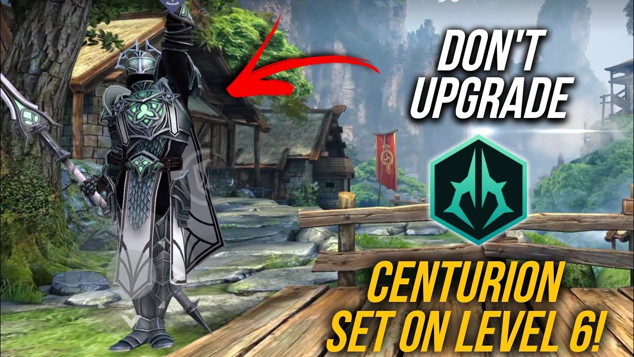 See These Happens if you Upgrade •CENTURION• Set On Level 6? 😱💀 - Shadow Fight 3 