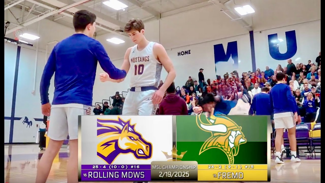 Rolling Meadows Vs Fremd Basketball 2025 || MSL CHAMPIONSHIP ||