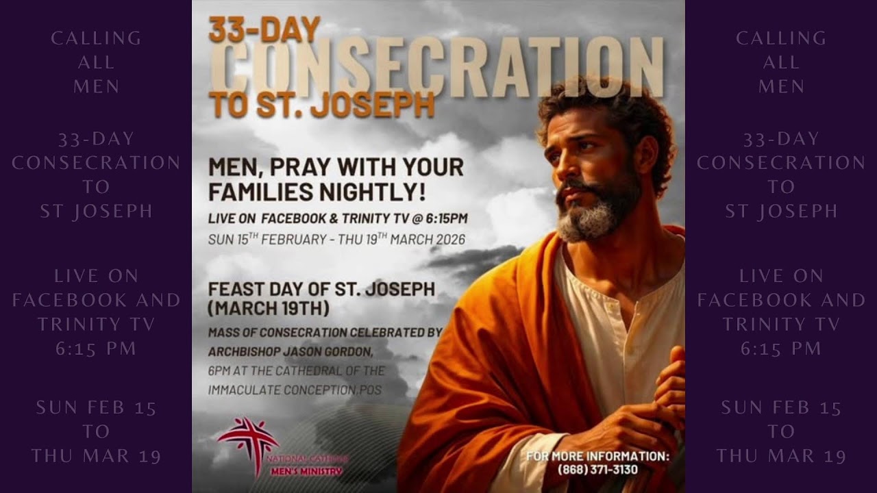 Holy Mass at the Archbishop Chapel -  Tuesday March 3rd, 2026