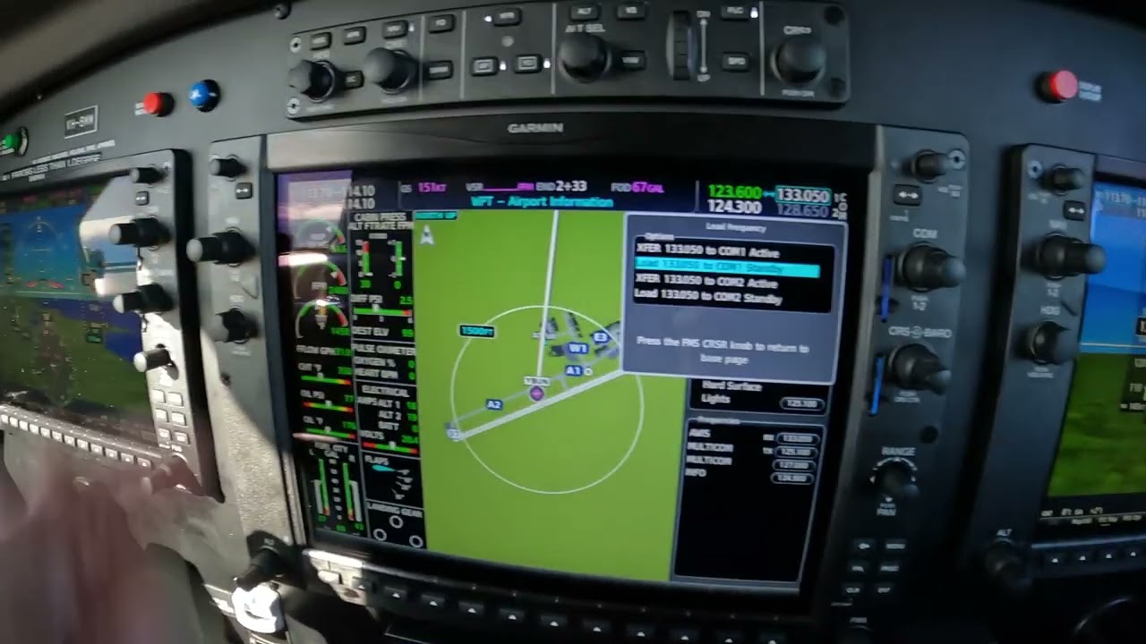 Setting Up for a Cruise Climb in the Piper M350