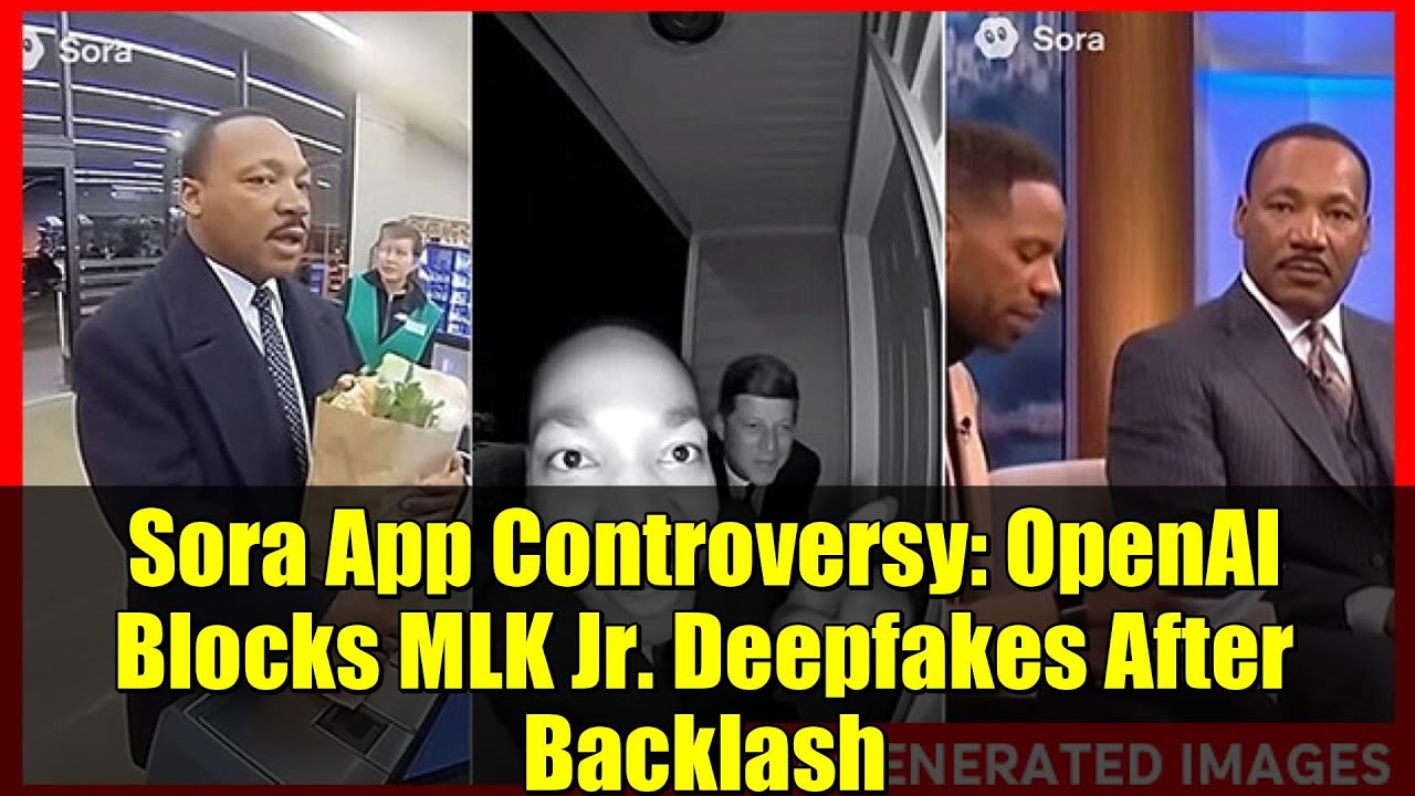 Sora App Controversy: OpenAI Blocks MLK Jr. Deepfakes After Backlash