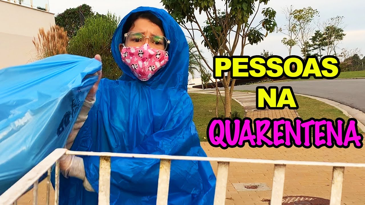 TIPOS DE PESSOAS NA QUARENTENA #1 | Luluca