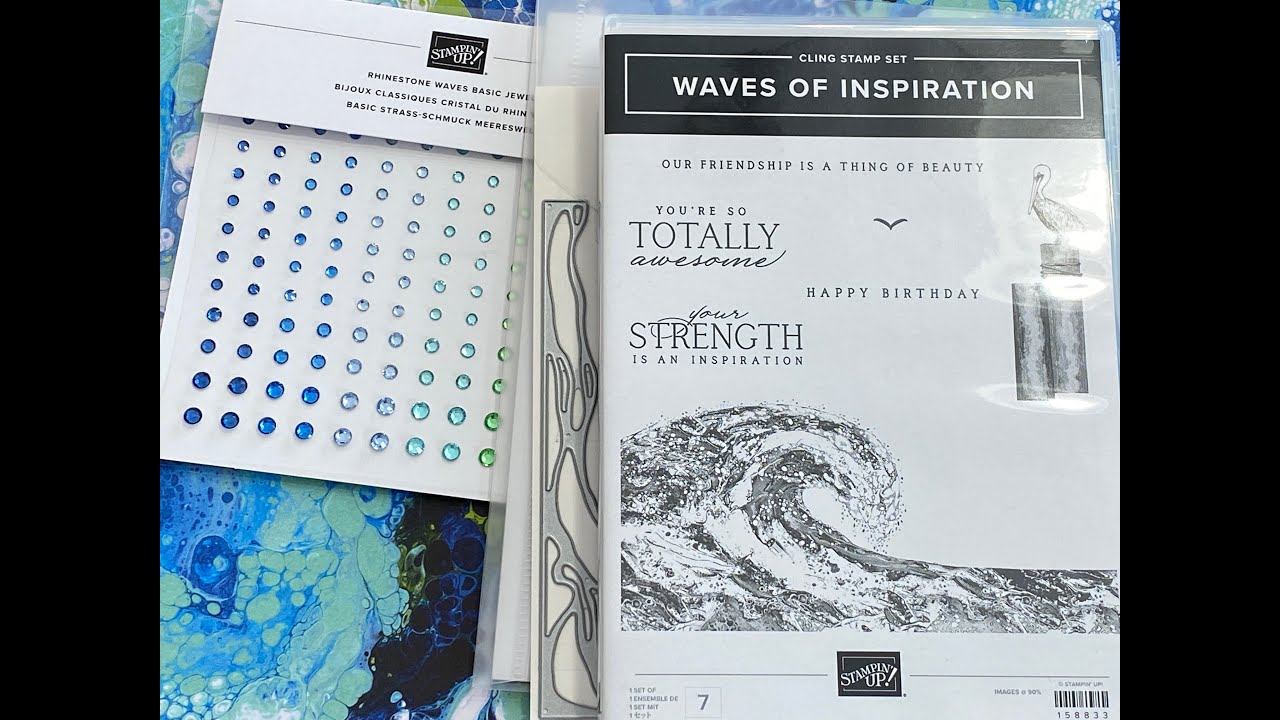 Stampin’ Up! Waves Of The Ocean Product Collection Unboxing!!