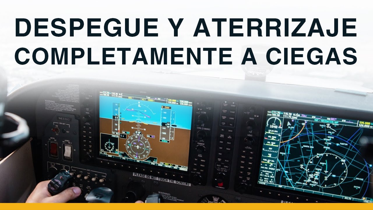Despegue y aterrizaje sin visibilidad - Vuelo por instrumentos IFR (MFS2020) | Capitán Aéreo