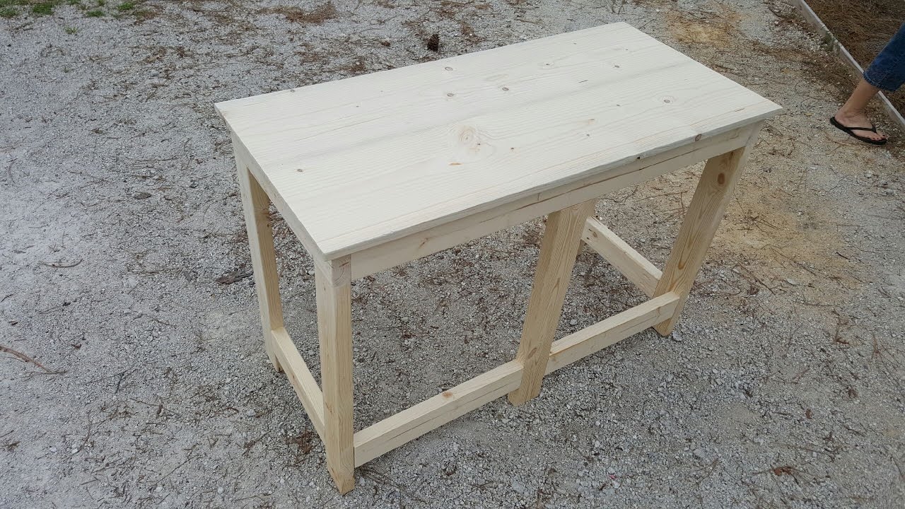 Building a wooden desk for under $50