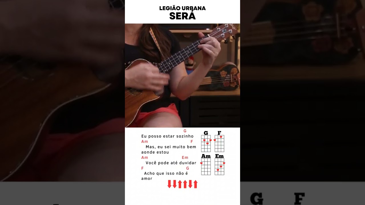 Ukulele Tutorial: Ser&aacute; - Legi&atilde;o Urbana