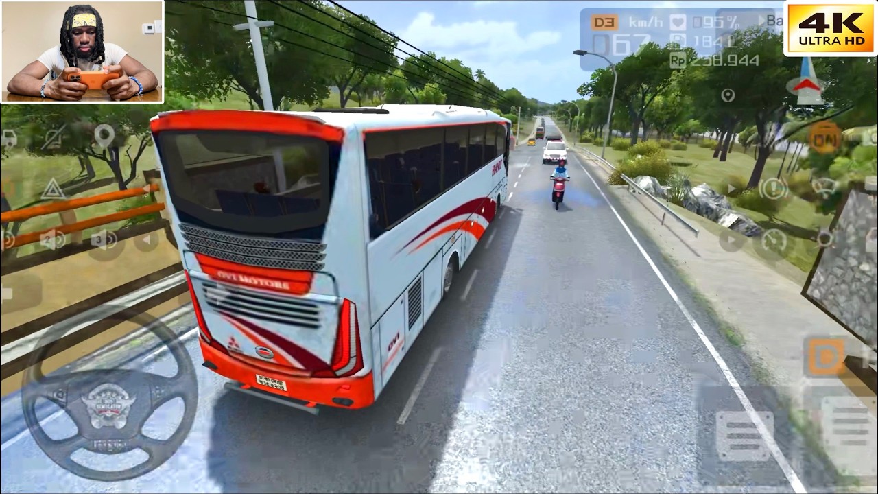 Bus Simulator Indonesia | 4k ULTRA HD | Bandung to Situbondo