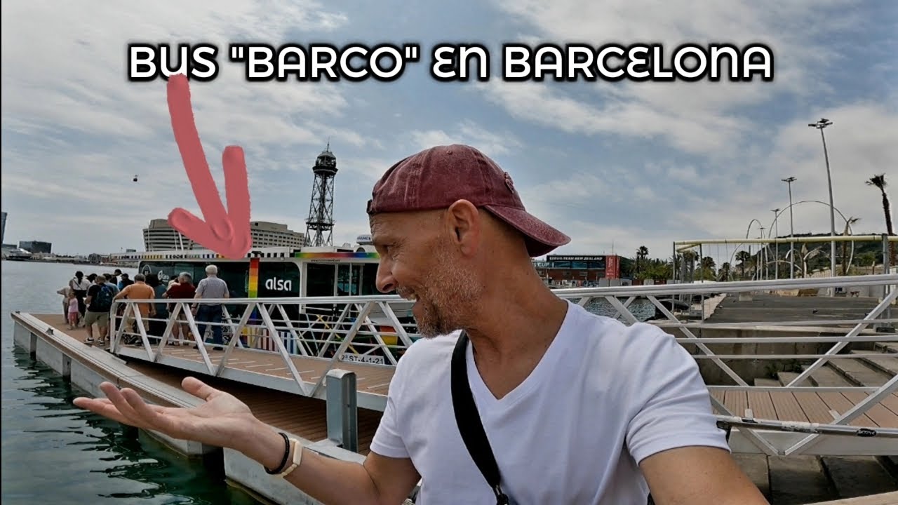 QUE HACER EN BARCELONA | NUEVO BUS ACUATICO