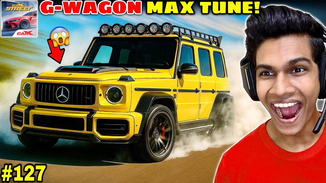 Finally G-Wagon Fully Gold Max Tune! 😱🔥- CarX Street - CarX Street Gameplay in Hindi