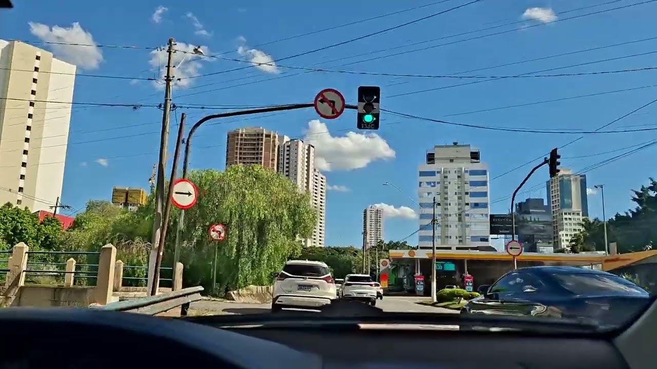 Driving Around the City and Relaxing