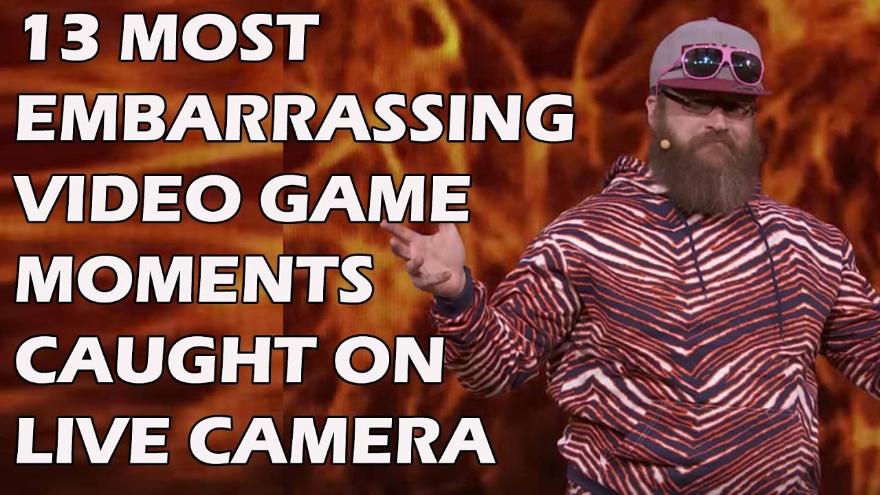 13 Most Embarrassing Video Game Moments Caught On Live Camera