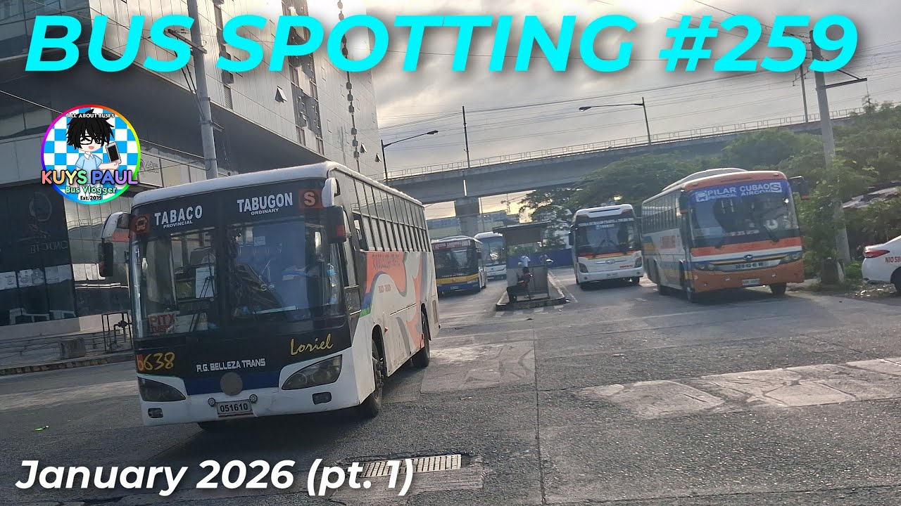 Bus Spotting/Hunting #259 || JANUARY 2025 BUS SPOTTING COMPILATION PART 1 (January 4, 2026)