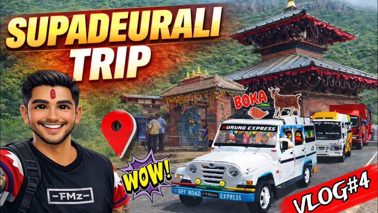 Bus Simulator Indonesia🏔️😍Supadeurali Temple Trip!
