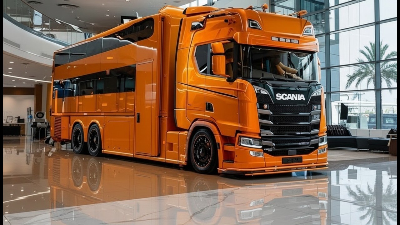 2026 Scania Double Decker 6x6 Expedition Motorhome — The Ultimate Home on Wheels