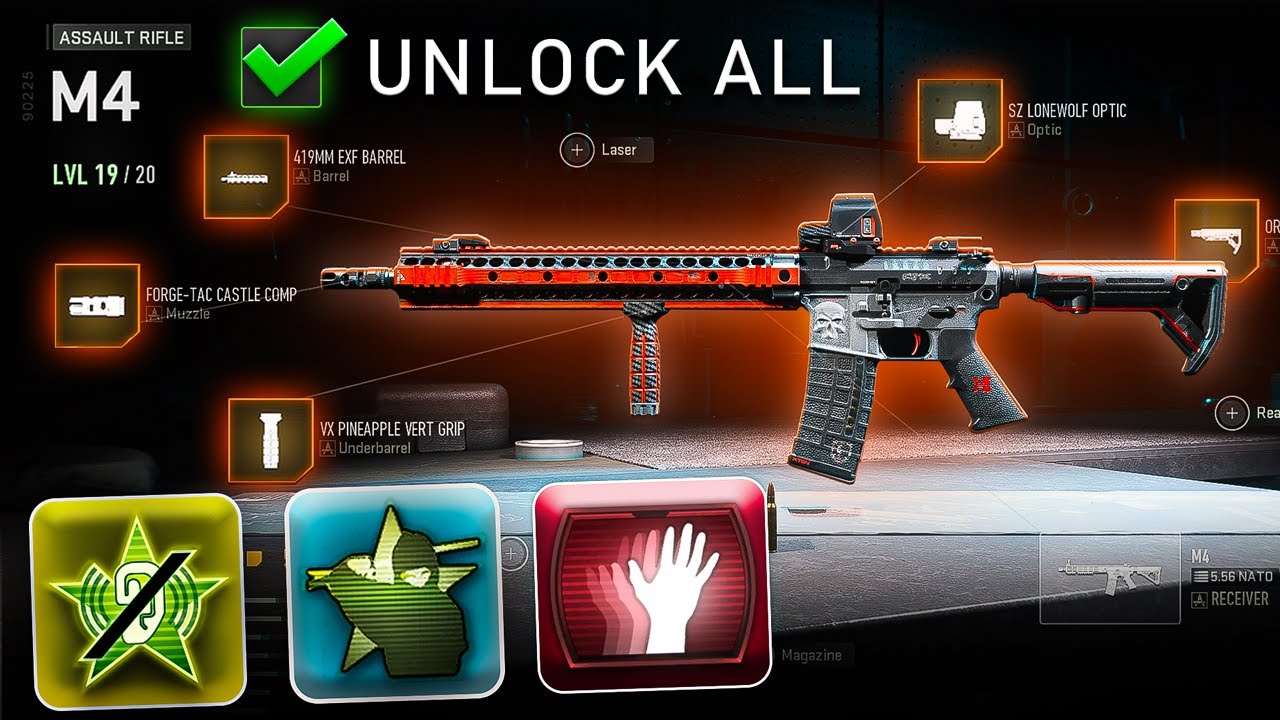 THE SECRETS TO CREATE-A-CLASS in MWII (Unlock ALL Attachments)