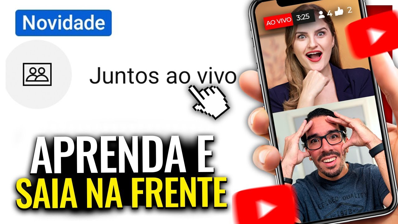🚨 NOVIDADE!! Como usar JUNTOS AO VIVO pra LIVES com CONVIDADOS no YouTube! | com @difora​