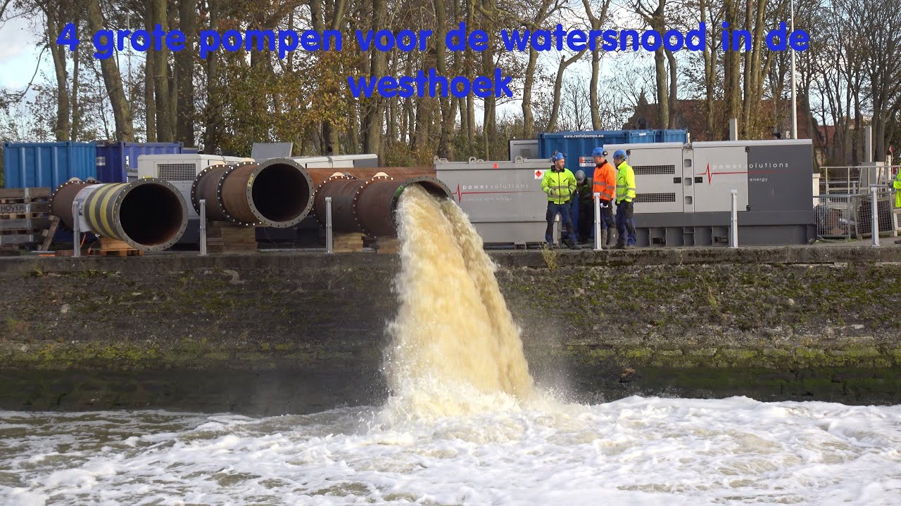 race tegen de watersnood in de westhoek