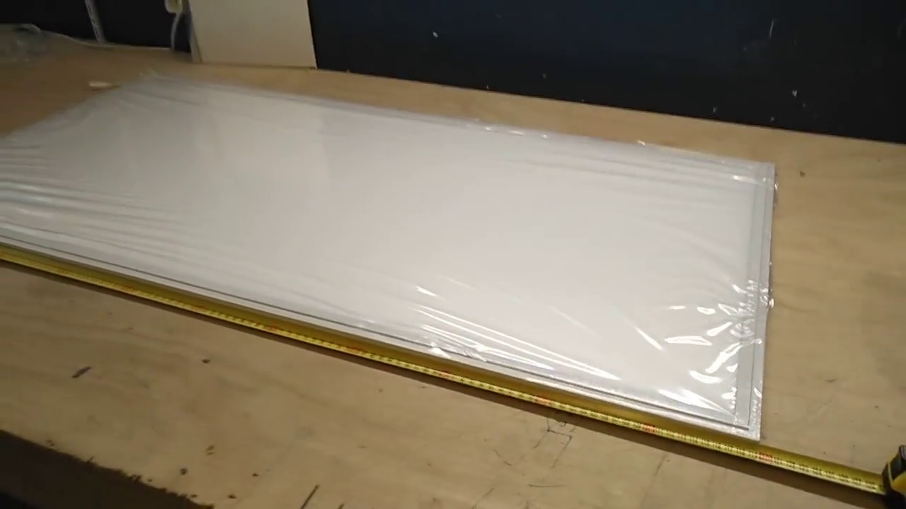 Panneau LED 60x120cm 72Watt dimmable  &eacute;clairage &eacute;conomique grand surface