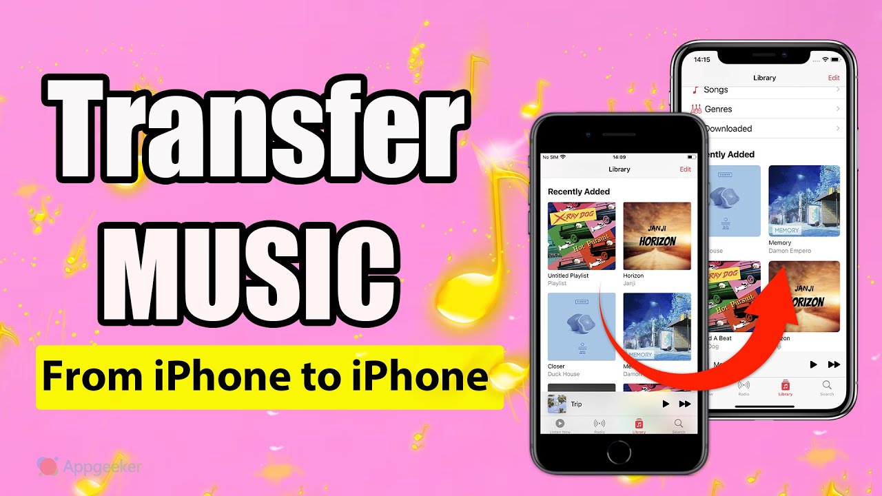 How to Transfer Music from Old iPhone to New iPhone, Phone-to-Phone, Purchased Songs & Own Music