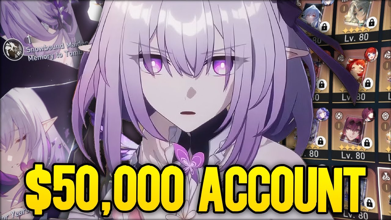 I found the craziest WHALE account in Honkai: Star Rail...