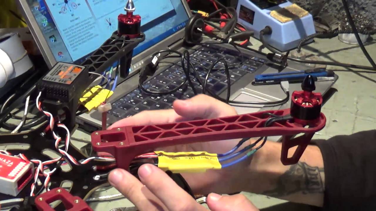 Naza Lite V2 upgraded motor test fails  ESC loosing calibration