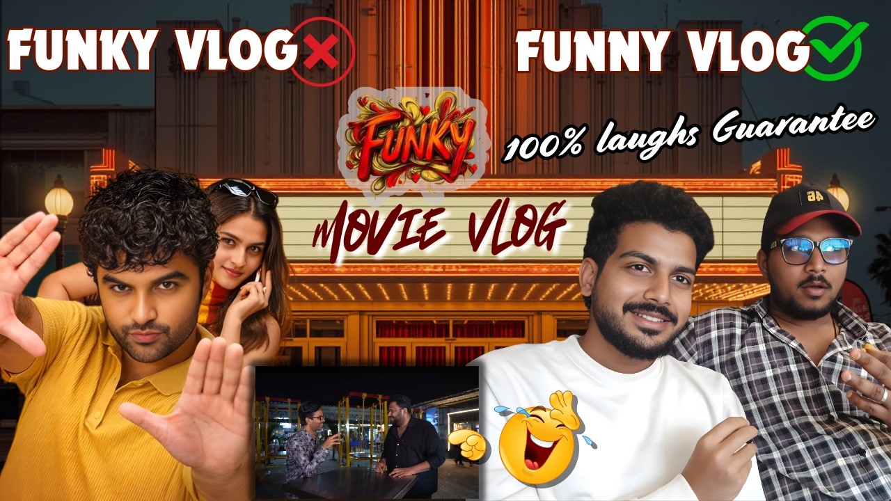 Funky Movie Vlog | Full Fun | Comedy videos | First Day First Show | Anudeep | Nagavamsi funny spoof