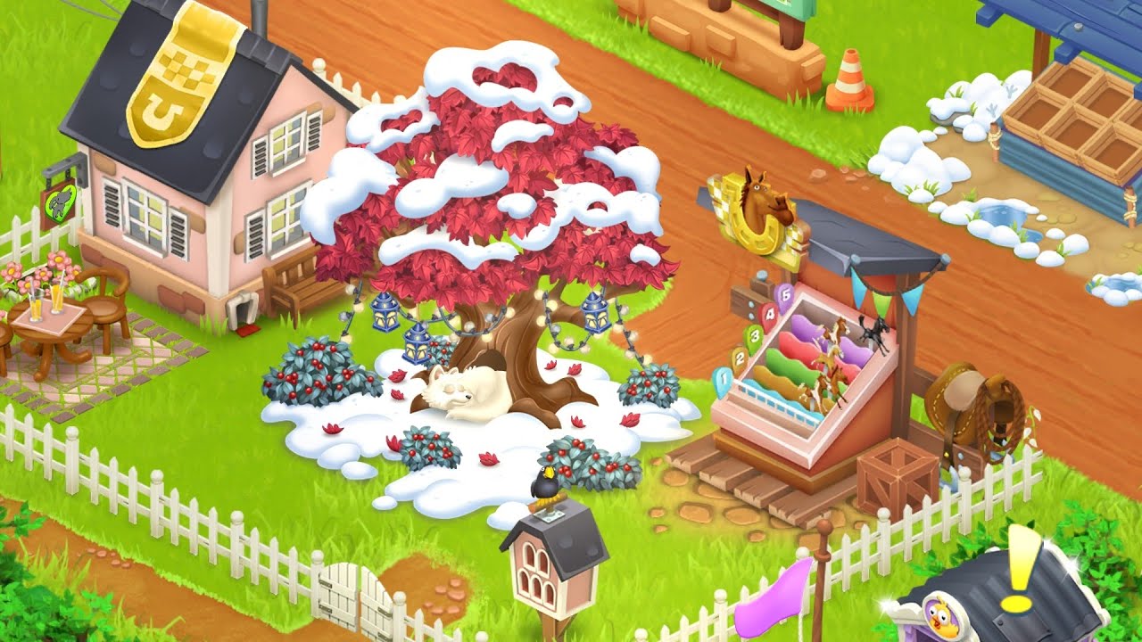 Hay day oyun günlüklerim - Kış modu gitti 