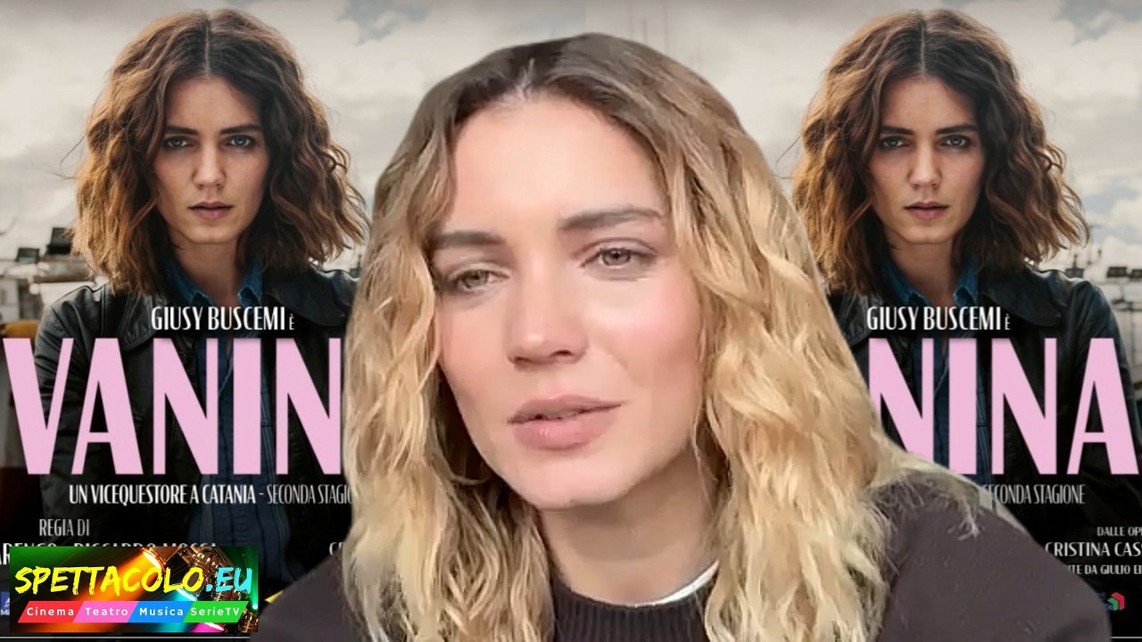 Giusy Buscemi, Vanina 2 intervista «Quest'anno è stato più bello, spero Vanina sarà come Montalbano»