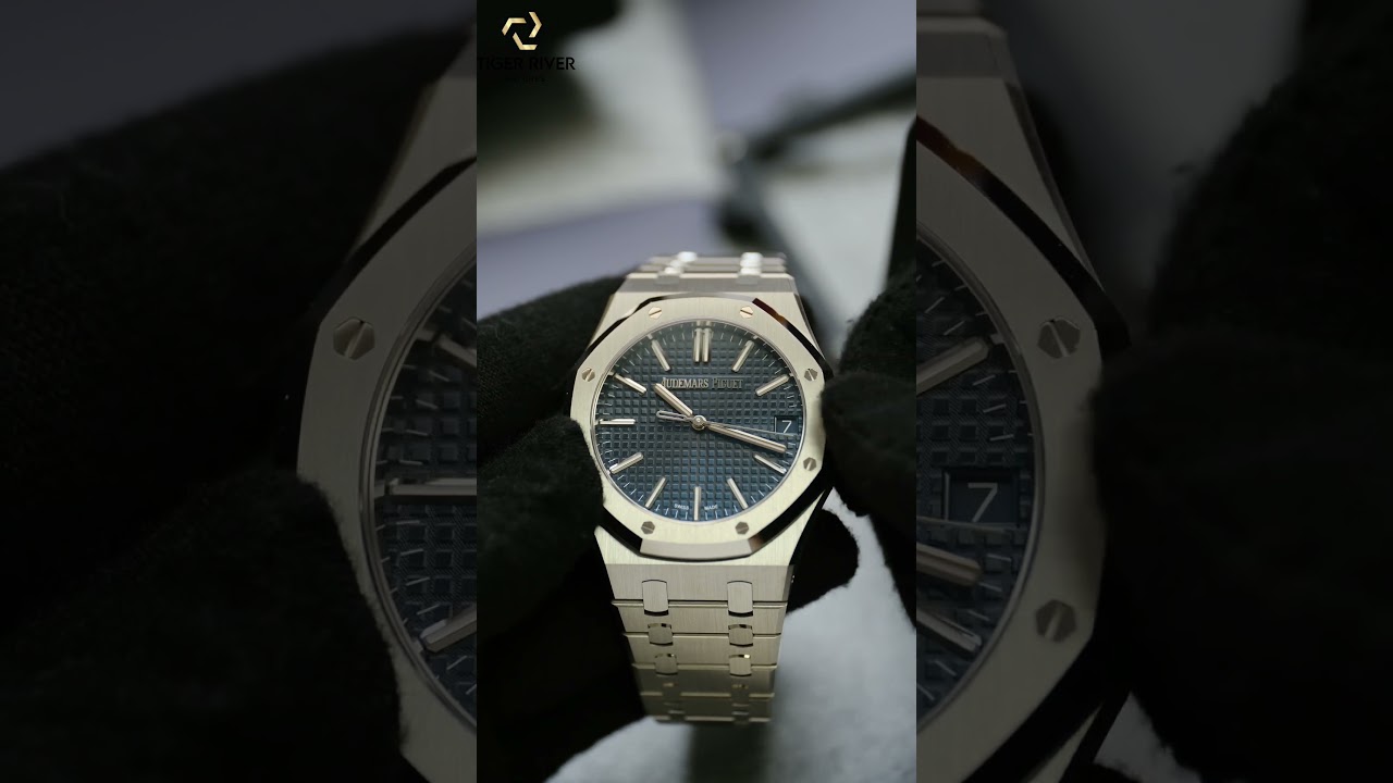 Setting the time on your Audemars Piguet Royal Oak 15510ST made easy! #tigerriverwatches