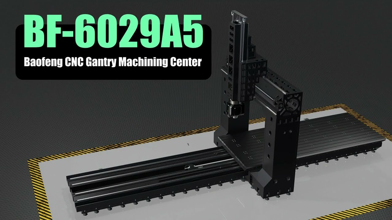 5 axis double column machine center 6029A5
